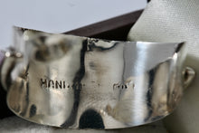 Load image into Gallery viewer, Native American Sterling Silver Handmade Multi Gemstone Inlay Hoop Earrings