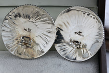 Load image into Gallery viewer, NM Large Mexico Sterling Silver Twist Rope Edge Round Circle Clip-On Earrings