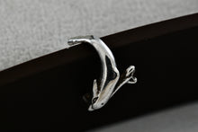 Load image into Gallery viewer, Sterling Silver Dolphin Flexible Pinky Toe Ring