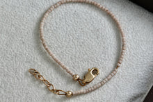 Load image into Gallery viewer, Vintage 14/20 Gold Filled Mini Puka Shell Beaded 6.5" Bracelet