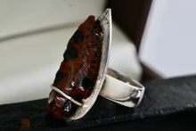 Load image into Gallery viewer, Sterling Silver Native American Arrowhead Hand Made Coin Ring Size 7.5