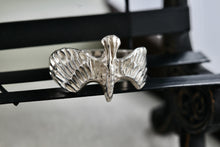 Load image into Gallery viewer, Lisa Lee Creations Vintage Sterling Silver Flying Eagle Bird Signed LLC Ring Size 6.5