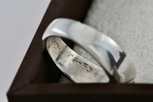 Load image into Gallery viewer, Vintage Taxco Mexico 10K Gold & Silver Band Ring Size 7