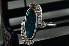 Load image into Gallery viewer, Costume Oval Blue Lapis Fashion Adjustable Ring Size 7