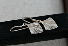 Load image into Gallery viewer, Lisa Lee Creation Sterling Silver Seashell Dangle Hook Earrings