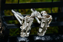 Load image into Gallery viewer, Vintage Men's Sterling Silver Golf Bag & Clubs Cufflinks