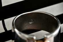 Load image into Gallery viewer, Rectangle Cut Purple Amethyst High Quality Sterling Silver Wide Ring Size 7