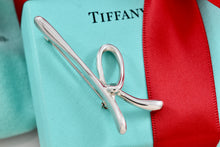 Load image into Gallery viewer, Tiffany & Co. Elsa Peretti Silver Large Alphabet Letter "K" Brooch Pin