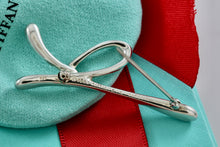 Load image into Gallery viewer, Tiffany & Co. Elsa Peretti Silver Large Alphabet Letter "K" Brooch Pin