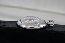 Load image into Gallery viewer, Sterling Silver Scorpion Scorpio Zodiac Acrylic Round Circle Charm Pendant
