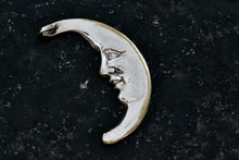 Load image into Gallery viewer, Sterling Silver Man In The Moon Charm Pendant