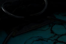 Load image into Gallery viewer, Native American Carved Turquoise Indian Warrior 3.5" Pendant Bolo Tie 40" Necklace