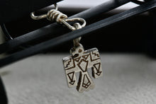 Load image into Gallery viewer, Sterling Silver Native American Thunderbird Warrior Charm Pendant