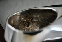 Load image into Gallery viewer, Sterling Silver Heavy Duty Wavy Illusion Dome Ring Size 6.5 Signed Mexico