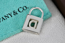 Load image into Gallery viewer, Tiffany & Co. Silver Letter "D" Padlock Pendant *Soldered Closed*