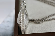 Load image into Gallery viewer, (2) Silver American Half Dollar Walking Liberty Handmade Coin Pendant 20" Necklace