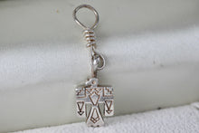 Load image into Gallery viewer, Sterling Silver Native American Thunderbird Warrior Charm Pendant