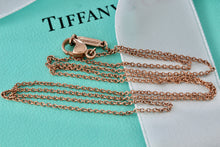 Load image into Gallery viewer, Tiffany & Co. Rubedo Lobster Clasp 18" Replacement Chain Necklace