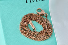Load image into Gallery viewer, Tiffany & Co. Rubedo Lobster Clasp 18" Replacement Chain Necklace