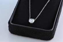 Load image into Gallery viewer, Tiffany & Co. Platinum 1.23 Carat Diamond Solitaire Pendant Necklace