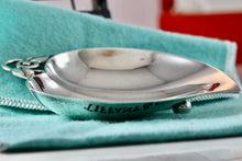 Load image into Gallery viewer, Tiffany & Co. Vintage Silver Cherry Heart Trinket Tray