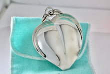 Load image into Gallery viewer, Tiffany & Co. Vintage Silver Cherry Heart Trinket Tray