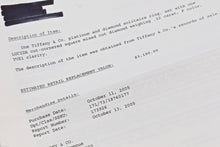 Load image into Gallery viewer, Tiffany & Co. Platinum Lucida .32 Carat Diamond Engagement Ring Size 5