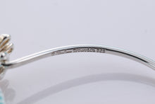 Load image into Gallery viewer, Tiffany & Co. Paloma Picasso Gold & Silver Daisy Flower Hook Bangle Bracelet