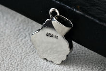 Load image into Gallery viewer, Sterling Silver Opal Dog Paw Charm Pendant