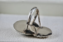 Load image into Gallery viewer, Native American Large Turquoise Oval Red Coral Rope Feather Ring Size 7