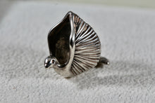 Load image into Gallery viewer, Sterling Silver Flying Dove Bird Charm Pendant