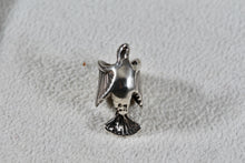 Load image into Gallery viewer, Sterling Silver Flying Dove Bird Charm Pendant