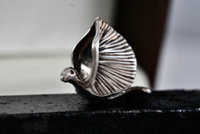 Load image into Gallery viewer, Sterling Silver Flying Dove Bird Charm Pendant