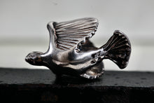 Load image into Gallery viewer, Sterling Silver Flying Dove Bird Charm Pendant