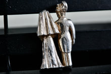Load image into Gallery viewer, Sterling Silver Bride & Groom Wedding Charm Pendant