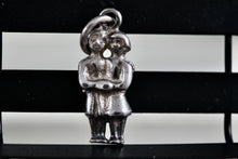 Load image into Gallery viewer, Sterling Silver Bride & Groom Pendant