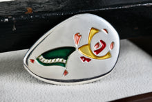 Load image into Gallery viewer, Sterling Silver Danicing Senorita Lady Enamel 1.5" Pin Brooch