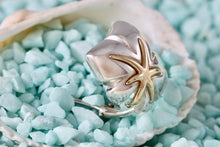 Load image into Gallery viewer, Tiffany & Co. 18K Gold & Silver Ivy Starfish Clip-On Earring *SINGLE*