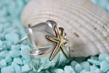 Load image into Gallery viewer, Tiffany & Co. 18K Gold & Silver Ivy Starfish Clip-On Earring *SINGLE*