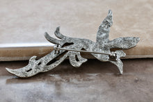 Load image into Gallery viewer, Costume Long-Tailed Bird Rhinestone 3&quot; Brooch Pin
