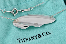 Load image into Gallery viewer, Tiffany &amp; Co. Elsa Peretti Silver High Tide Wave Pendant 16&quot; Necklace Vintage
