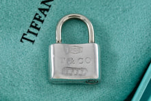 Load image into Gallery viewer, Tiffany &amp; Co. 1837 Silver Padlock Pendant *Soldered Closed*
