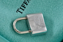 Load image into Gallery viewer, Tiffany &amp; Co. 1837 Silver Padlock Pendant *Soldered Closed*
