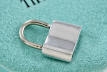 Load image into Gallery viewer, Tiffany &amp; Co. 1837 Silver Padlock Pendant *Soldered Closed*
