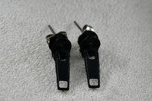 Load image into Gallery viewer, Costume Black Zipper Custom Handmade Earrings
