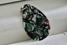 Load image into Gallery viewer, Mother of Pearl Abalone Guitar Pick 1.25&quot; Pendant
