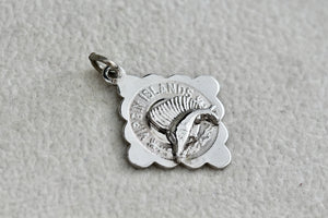 CREA Sterling Silver Virgin Islands Marlin Fish Charm Pendant