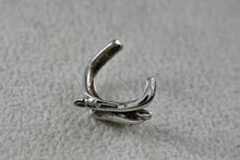 Load image into Gallery viewer, Sterling Silver Dolphin Flexible Pinky Toe Ring
