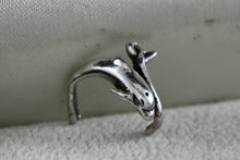 Load image into Gallery viewer, Sterling Silver Dolphin Flexible Pinky Toe Ring
