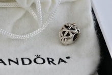 Load image into Gallery viewer, Pandora Sterling Silver Caduceus 14Kt Gold Accent Bead Charm Bead
